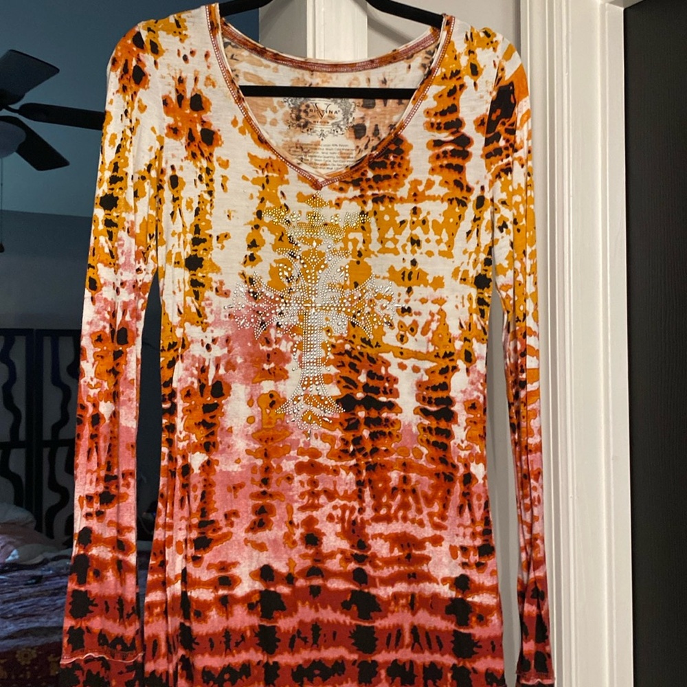 V Cristina T Shirt ladies medium